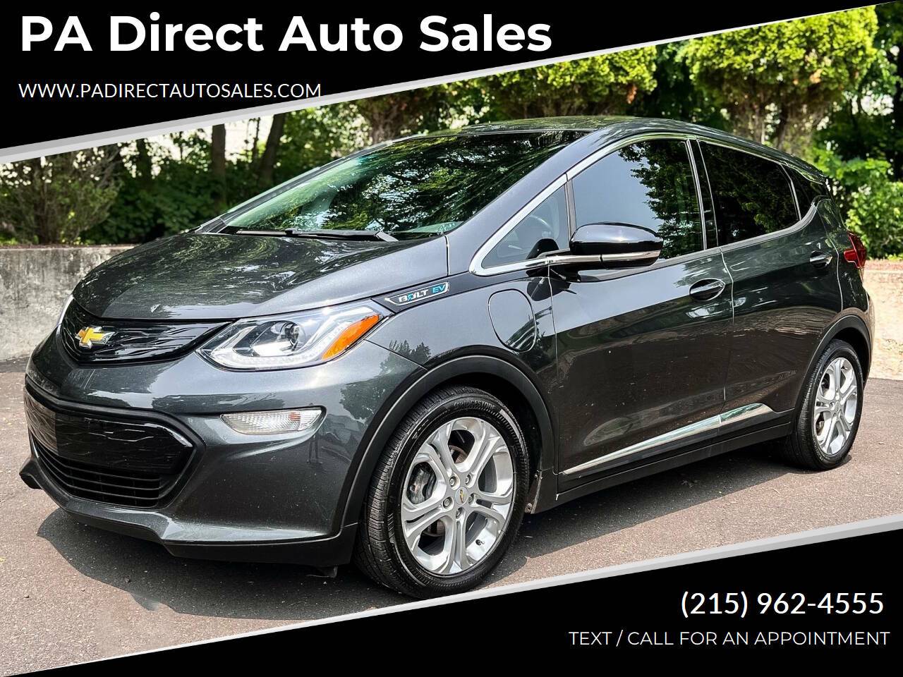 2020 Chevrolet Bolt EV LT — Hatchback — 124,843 mi — Levittown, PA