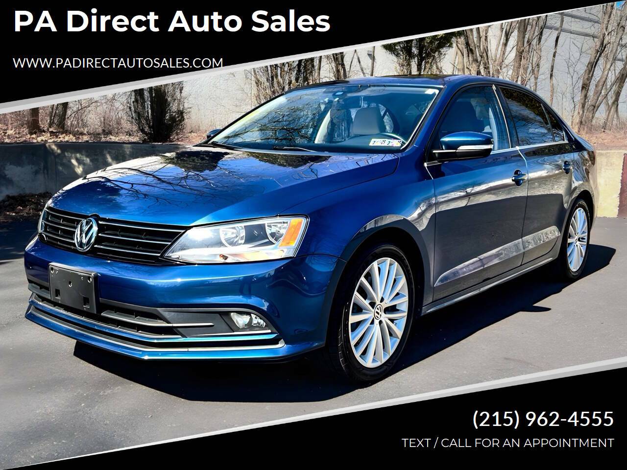 2016 Volkswagen Jetta 1.8T SEL Premium — Sedan — 117,038 mi — Levittown, PA