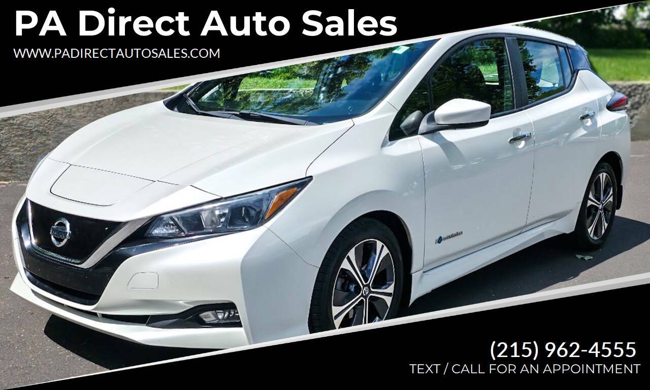 2018 Nissan LEAF SV — Hatchback — 94,945 mi — Levittown, PA