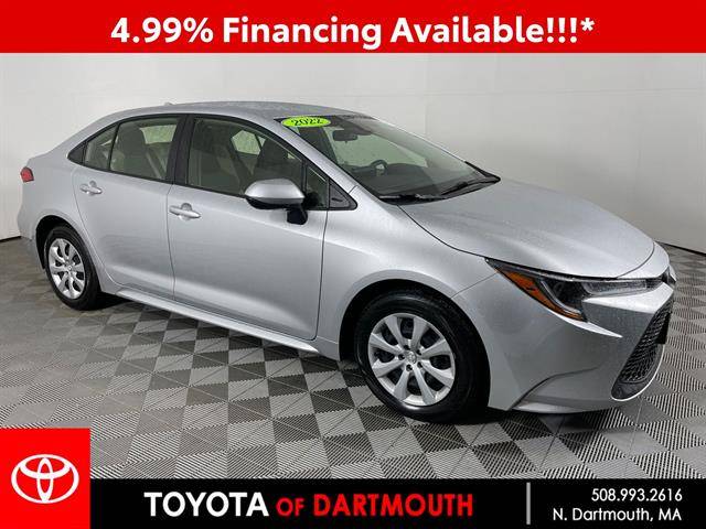 2022 Toyota Corolla LE — Sedan — 43,256 mi — North Dartmouth, MA