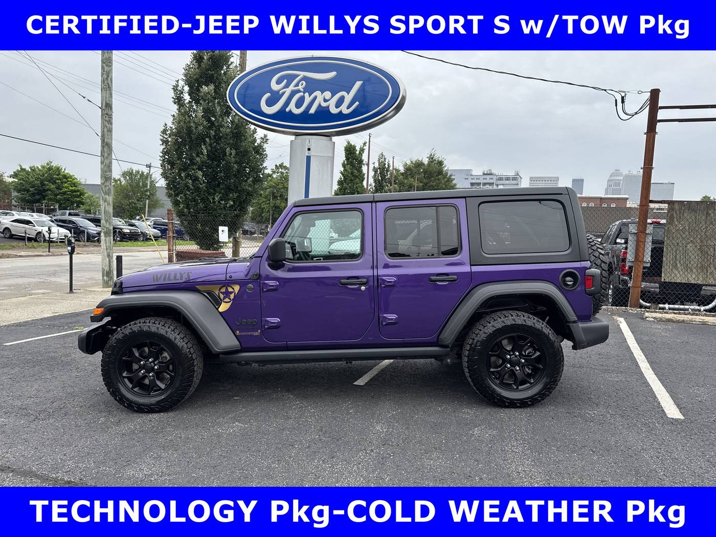 2023 Jeep Wrangler Willys — SUV — 34,578 mi — Louisville, KY