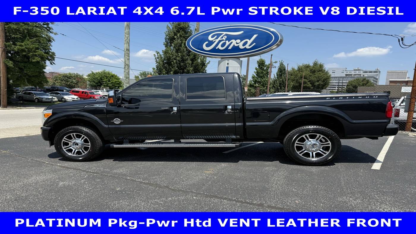 2015 Ford Super Duty F-350 Platinum — Pickup Truck — 245,613 mi — Louisville, KY