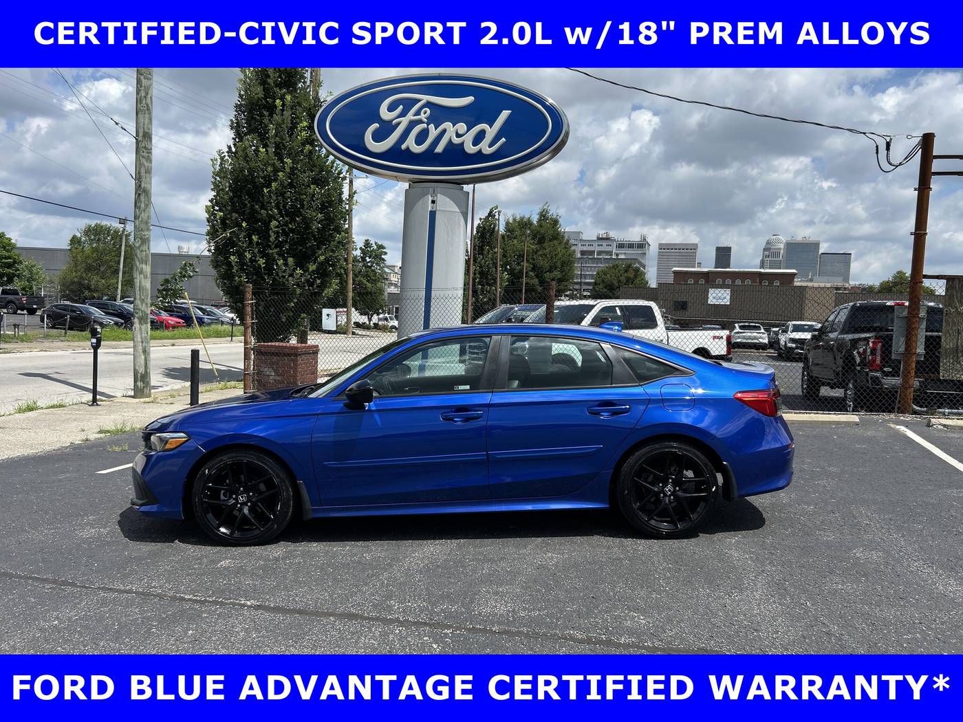 2022 Honda Civic Sport — Sedan — 34,307 mi — Louisville, KY