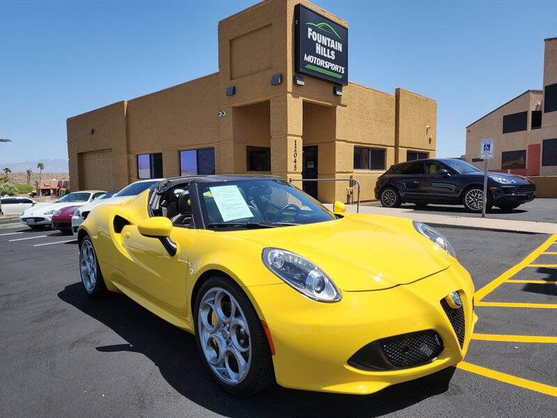 2018 Alfa Romeo 4C Spider — Convertible — 19,606 mi — Fountain Hills, AZ