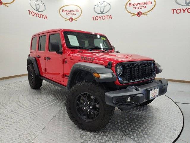 2024 Jeep Wrangler Willys — SUV — 33,144 mi — Brownsville, TX