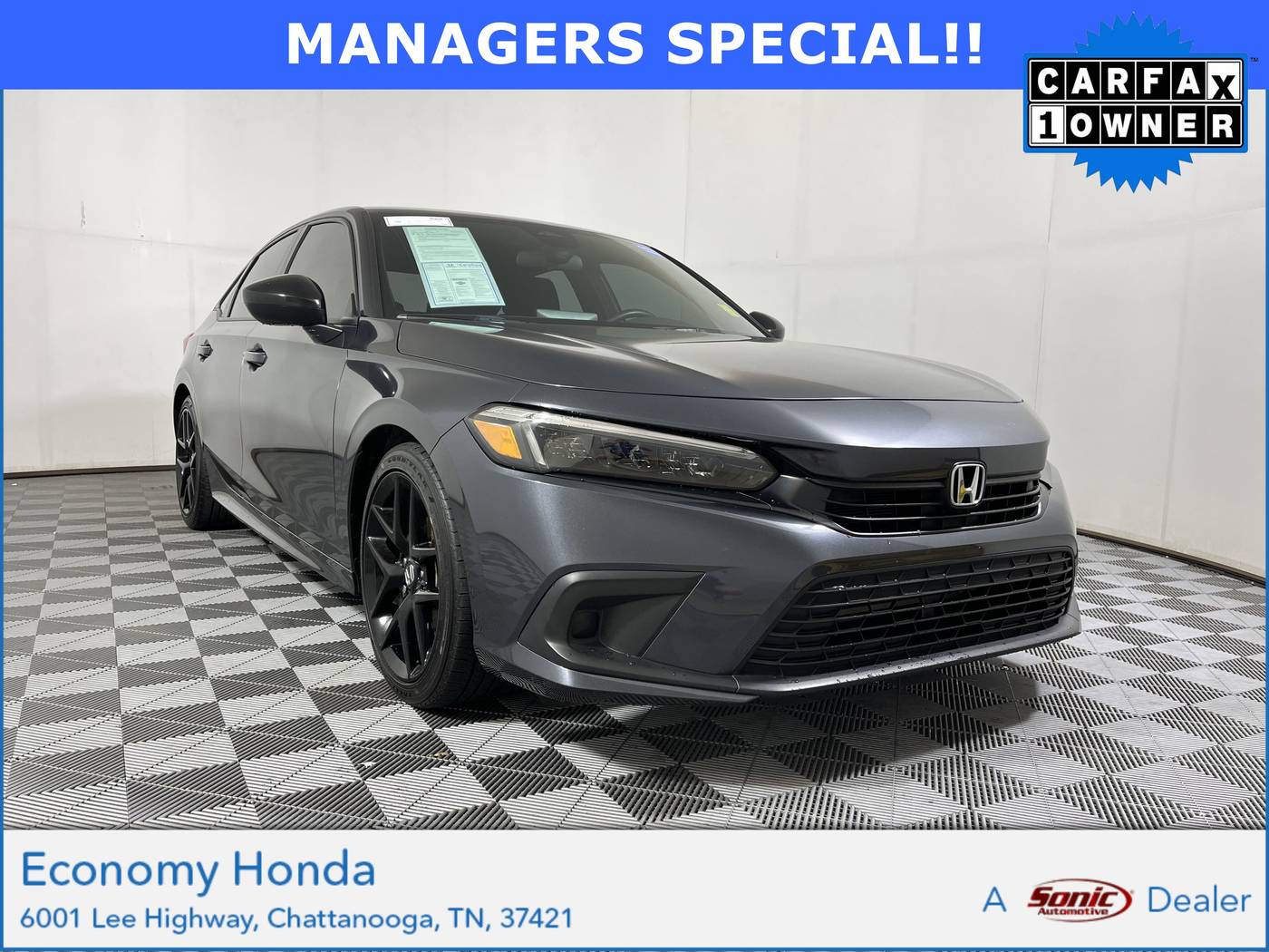 2023 Honda Civic Sport — Sedan — 42,143 mi — Chattanooga, TN