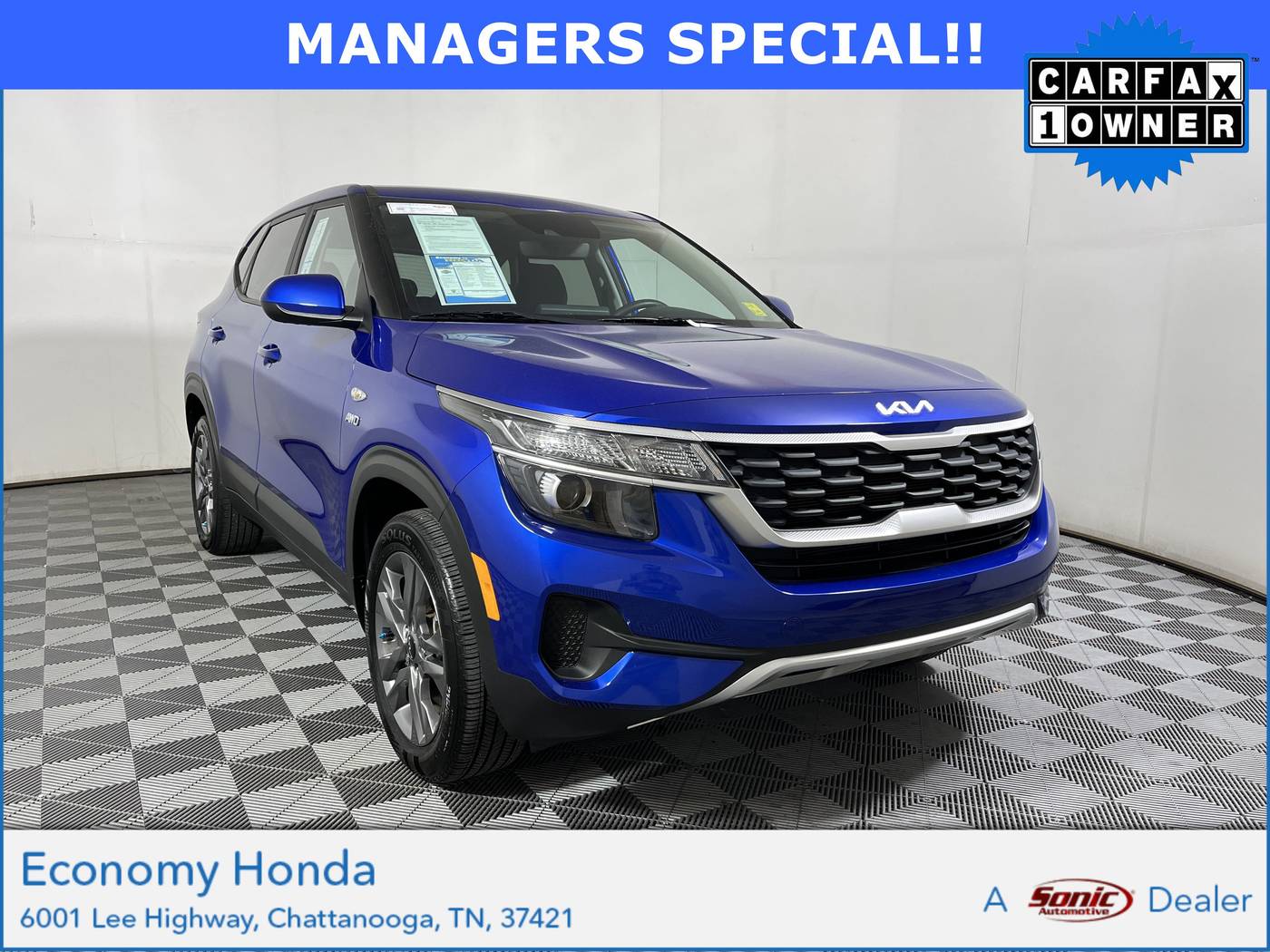 2023 Kia Seltos LX — SUV — 24,615 mi — Chattanooga, TN