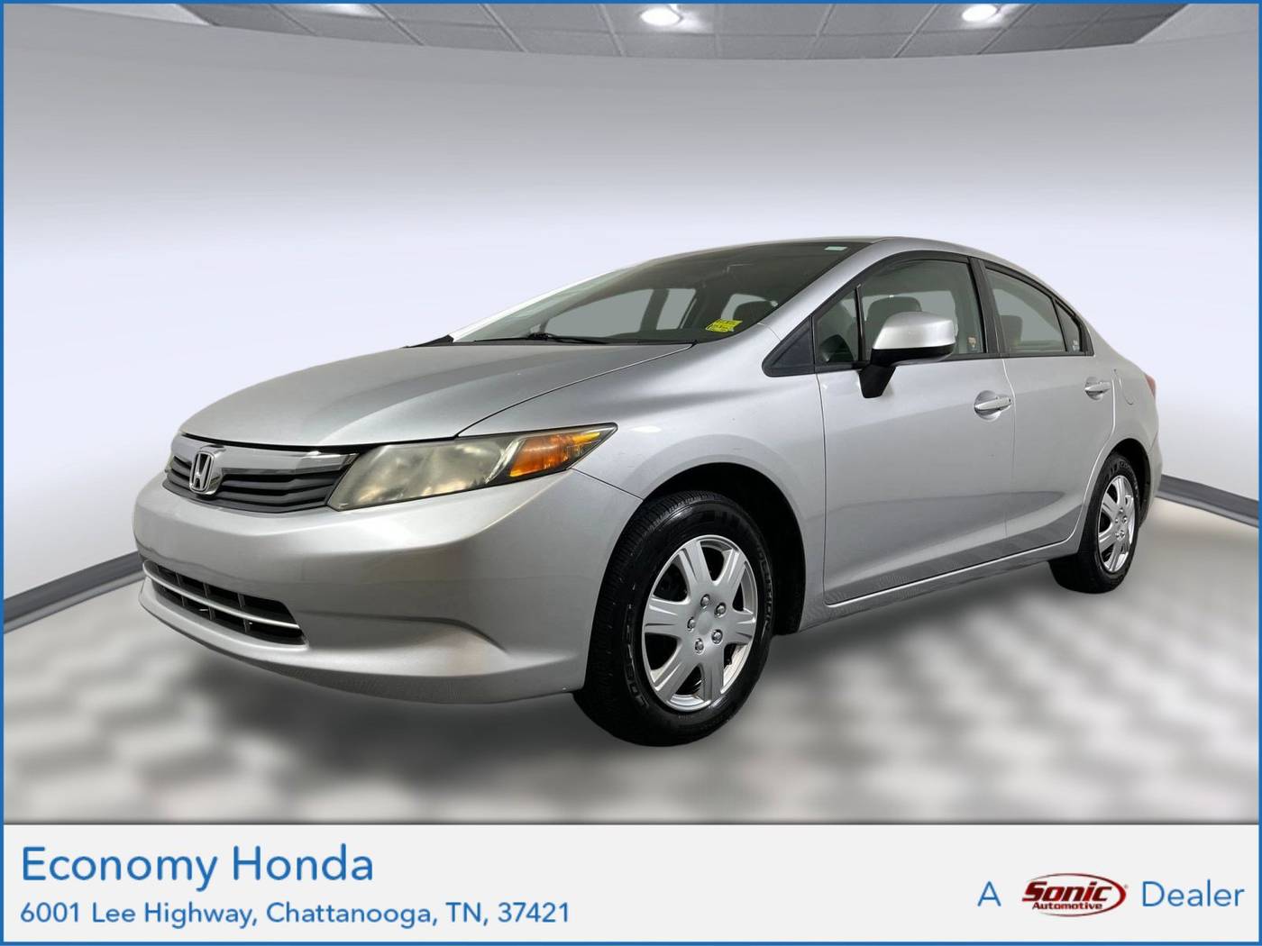 2012 Honda Civic LX — Sedan — 130,177 mi — Chattanooga, TN