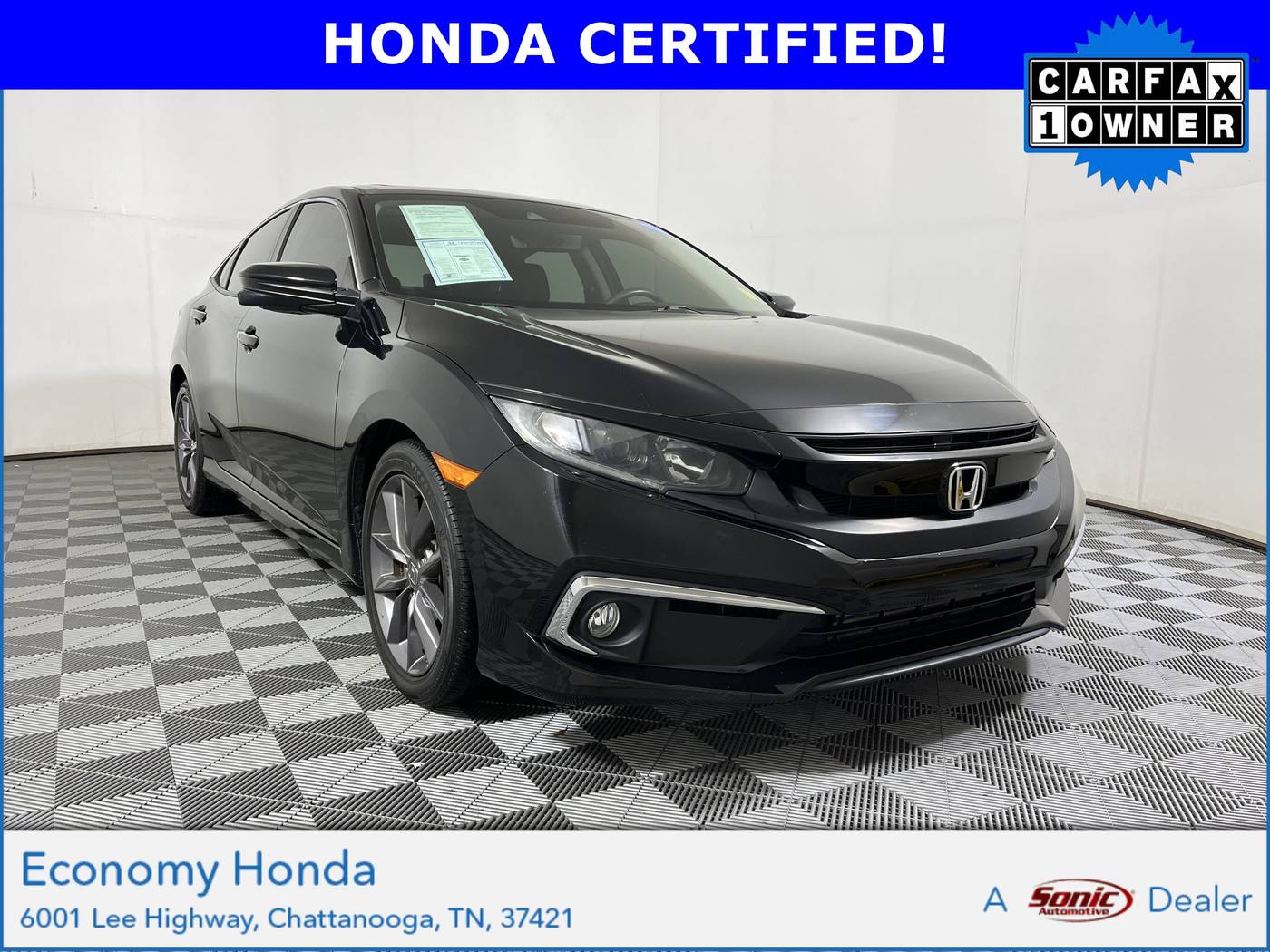 2020 Honda Civic EX-L — Sedan — 22,232 mi — Chattanooga, TN