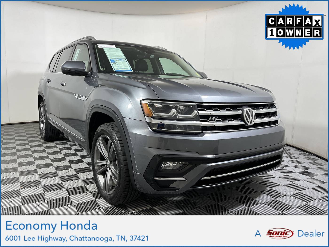2019 Volkswagen Atlas SE with Technology R-Line — SUV — 110,158 mi — Chattanooga, TN