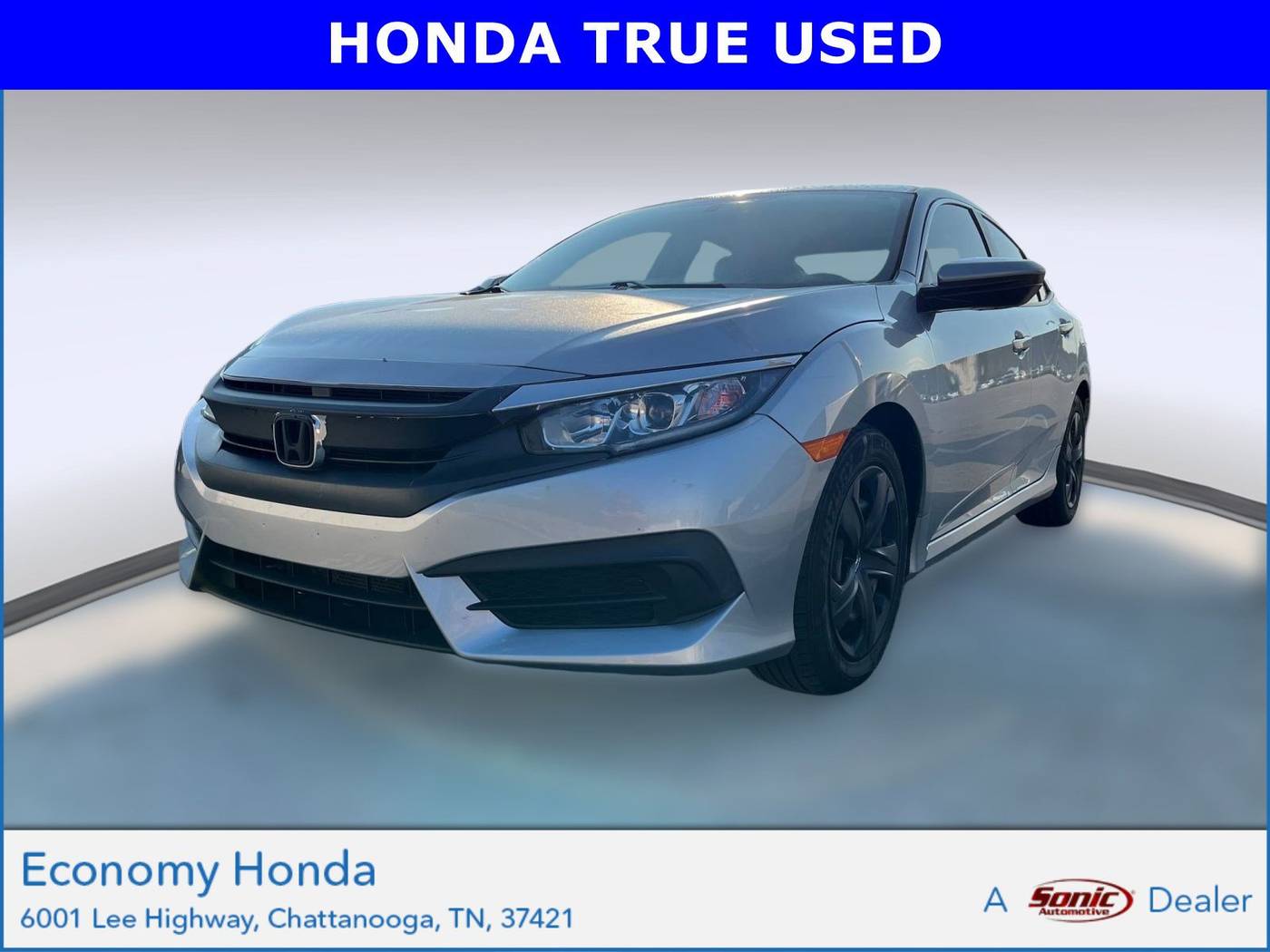 2017 Honda Civic LX — Sedan — 92,745 mi — Chattanooga, TN