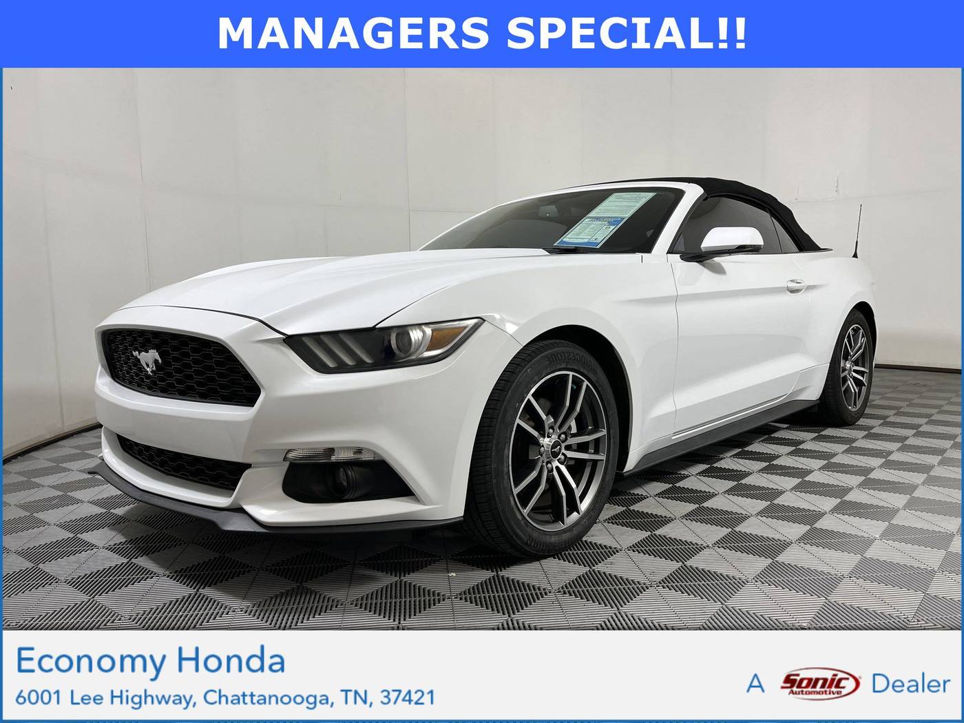 2017 Ford Mustang EcoBoost Premium — Convertible — 71,217 mi — Chattanooga, TN