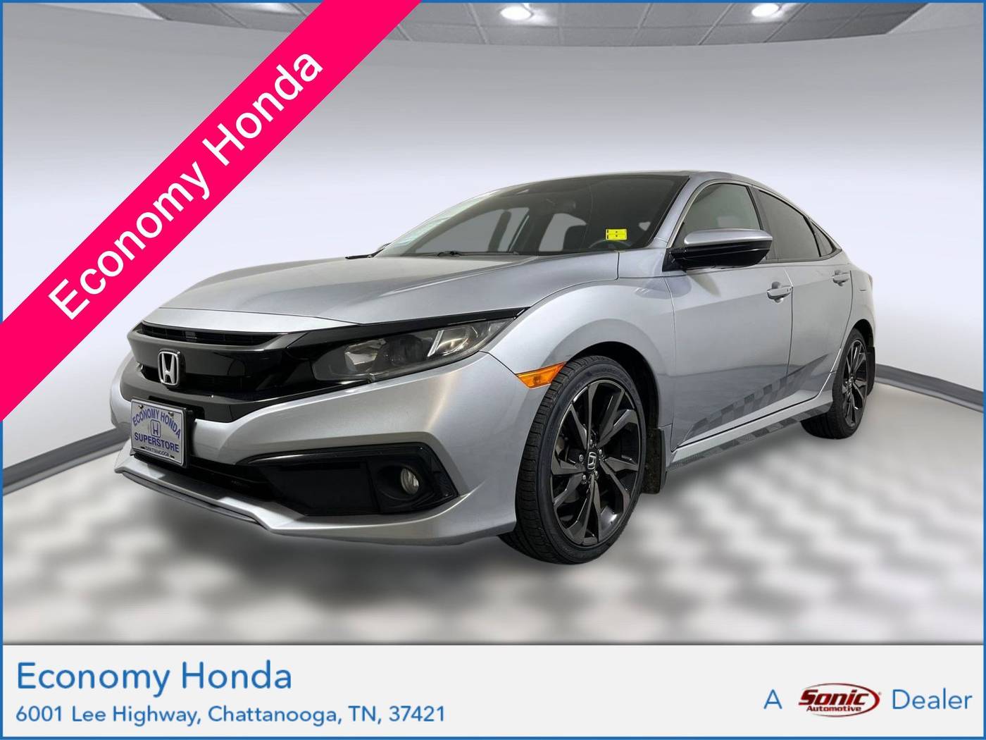 2021 Honda Civic Sport — Sedan — 100,942 mi — Chattanooga, TN