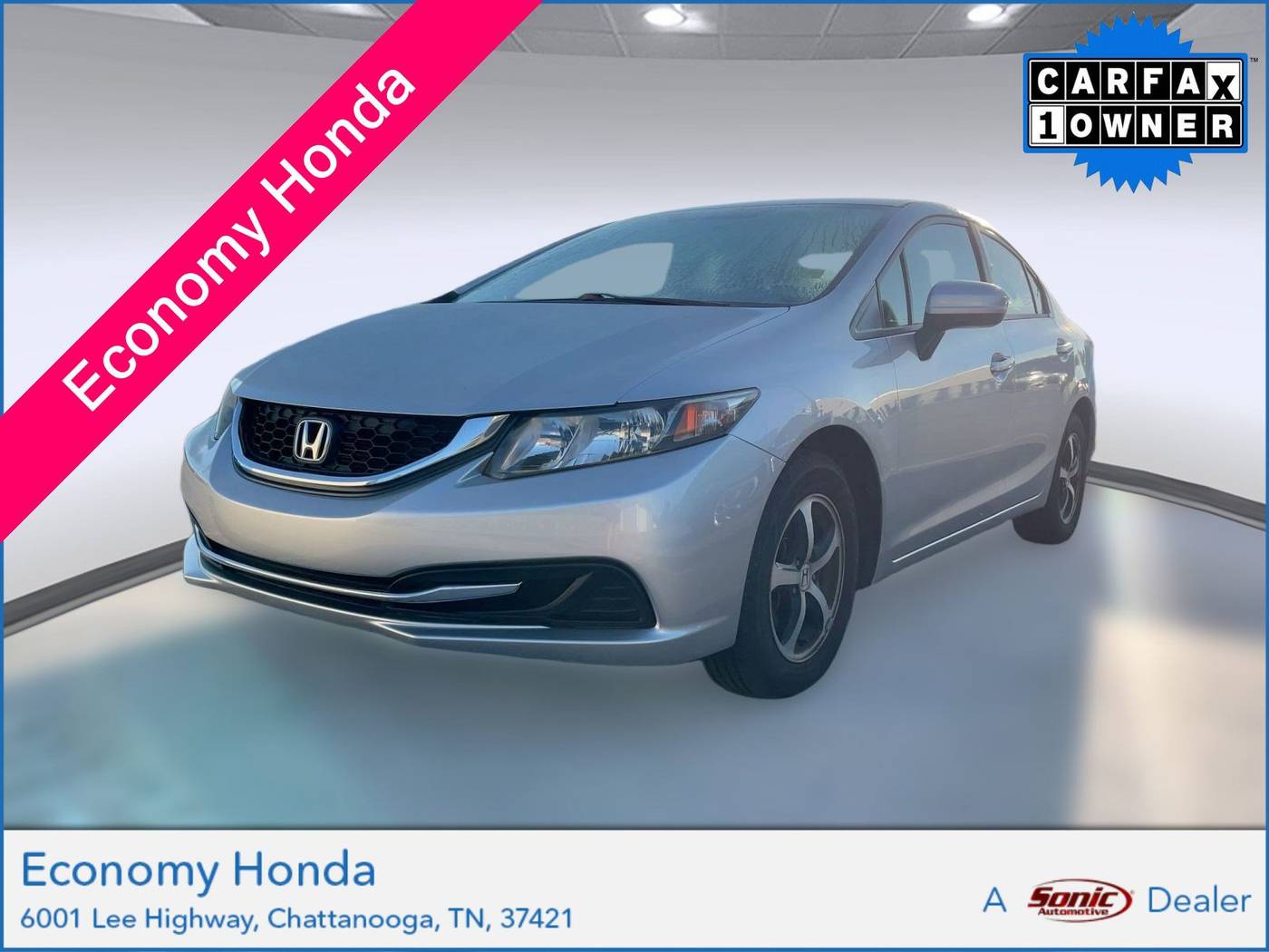 2015 Honda Civic SE — Sedan — 94,904 mi — Chattanooga, TN