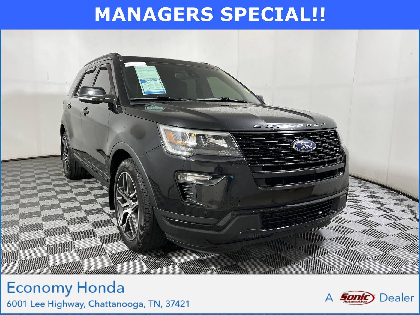 2019 Ford Explorer Sport — SUV — 63,118 mi — Chattanooga, TN
