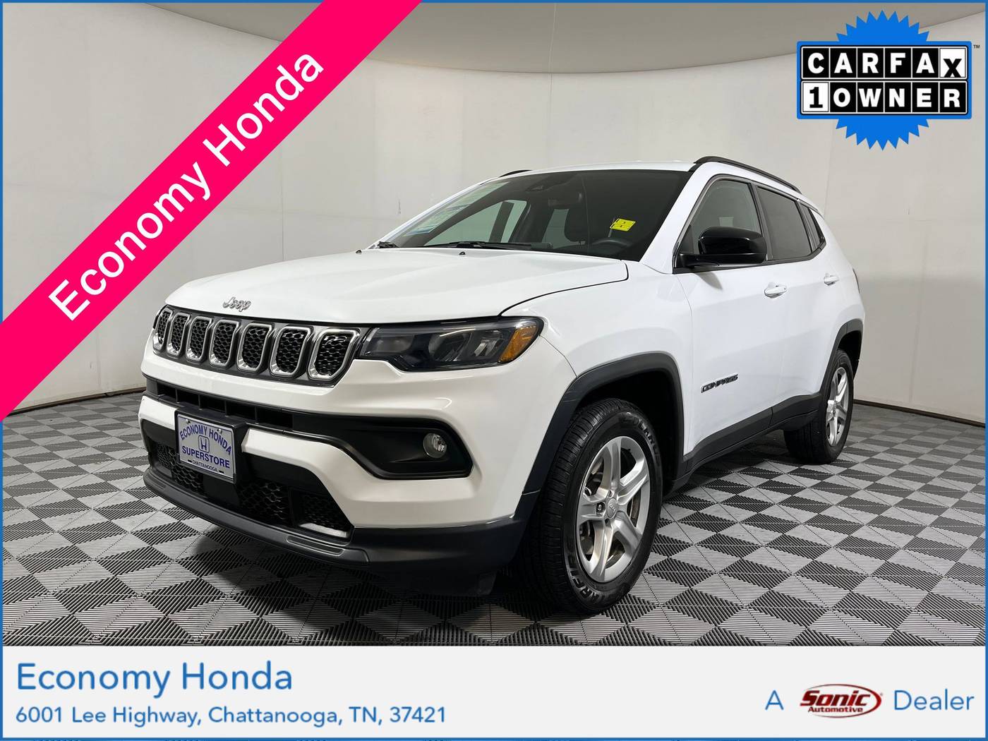 2023 Jeep Compass Latitude — SUV — 66,052 mi — Chattanooga, TN