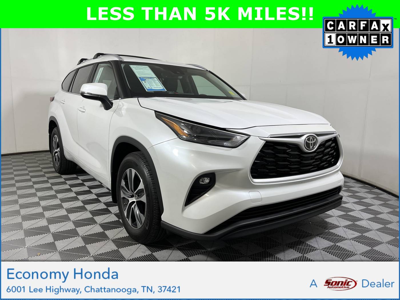 2023 Toyota Highlander XLE — SUV — 3,933 mi — Chattanooga, TN