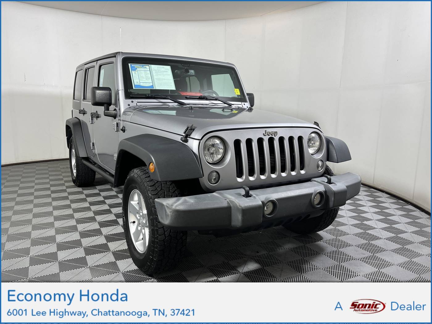 2016 Jeep Wrangler Sport — SUV — 120,604 mi — Chattanooga, TN