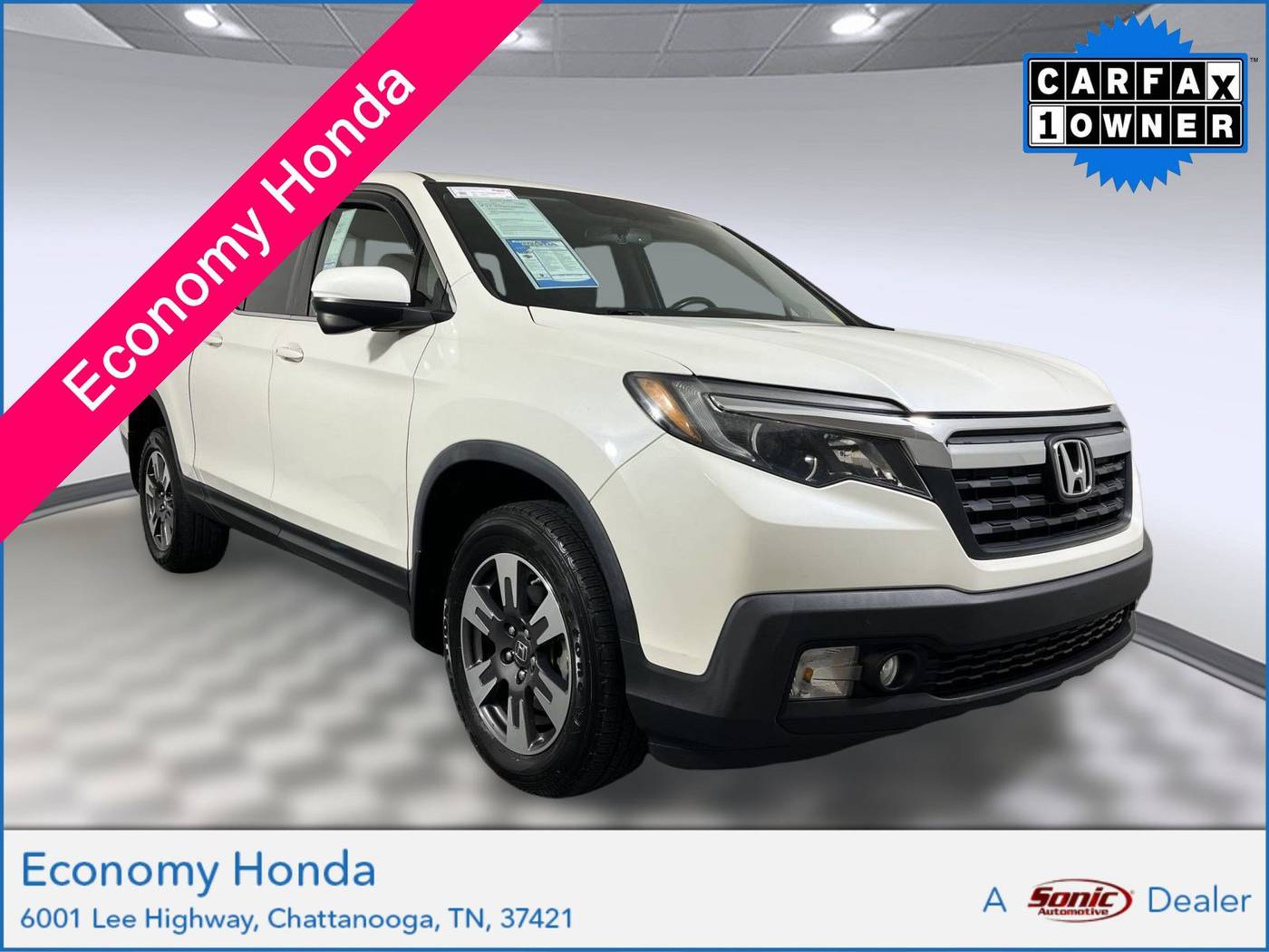 2019 Honda Ridgeline RTL-T — Pickup Truck — 62,369 mi — Chattanooga, TN