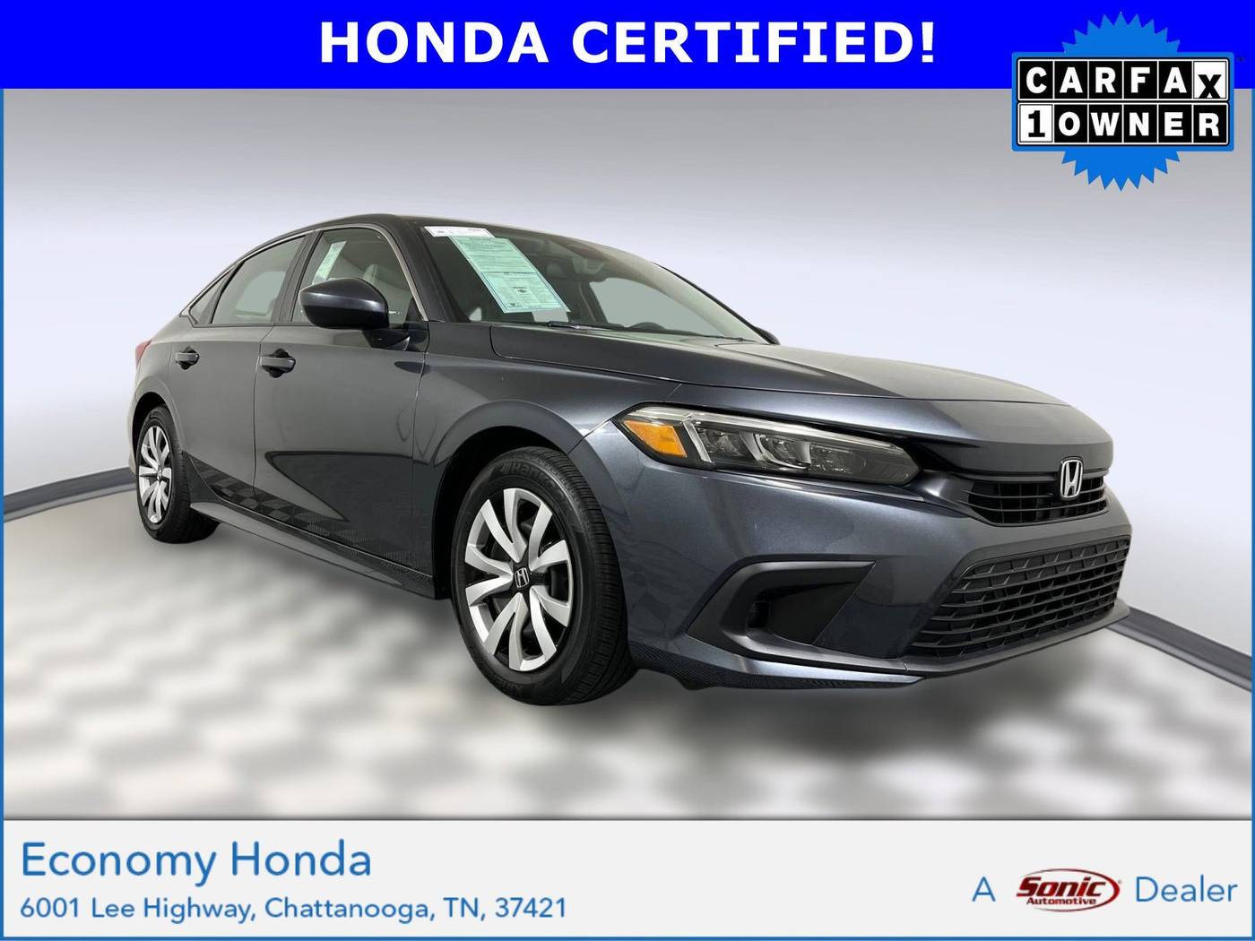 2024 Honda Civic LX — Sedan — 24,138 mi — Chattanooga, TN
