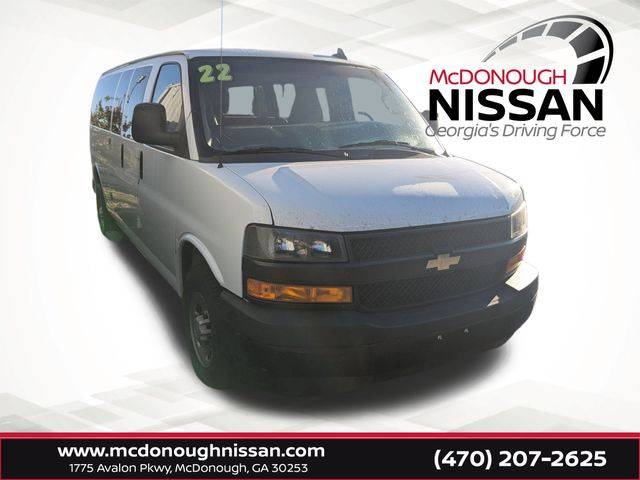 2022 Chevrolet Express Passenger LS — Passenger Van — 51,579 mi — McDonough, GA