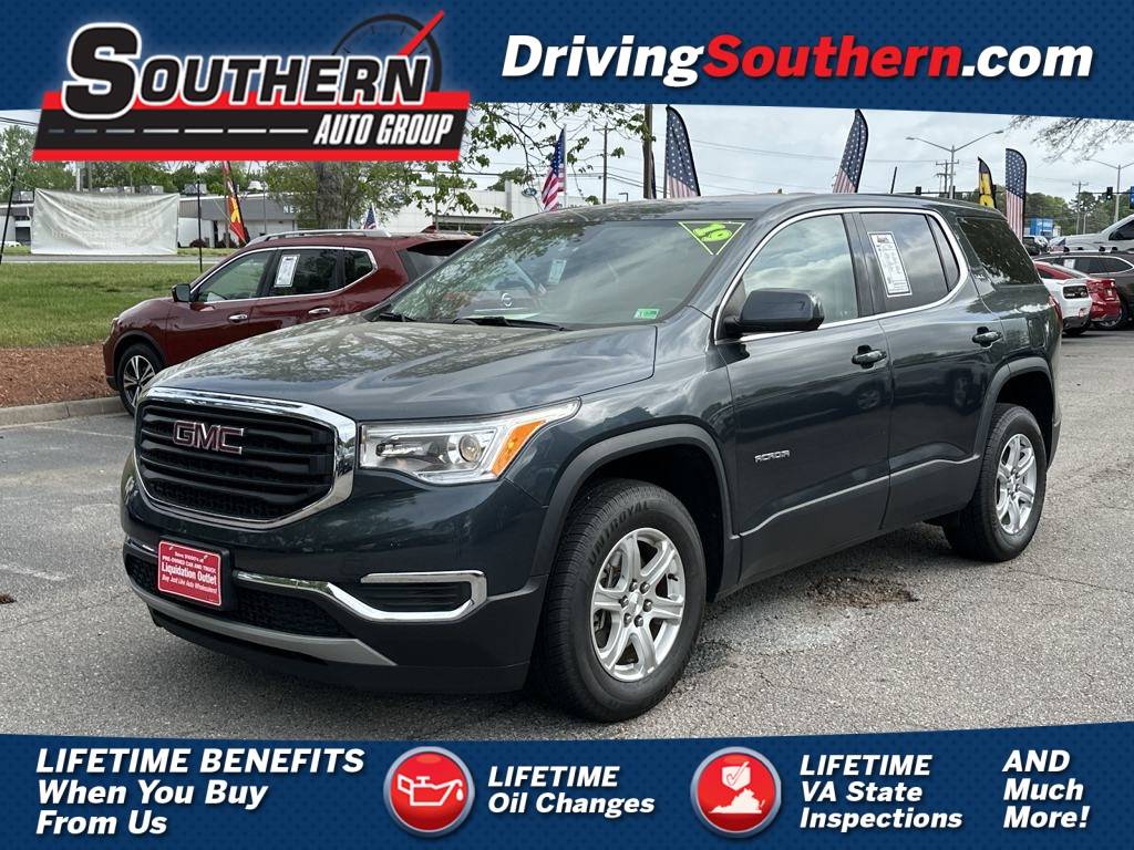 2019 GMC Acadia SLE — SUV — 81,687 mi — Virginia Beach, VA