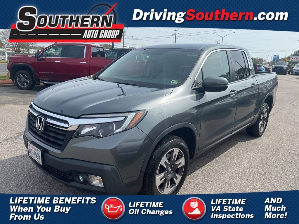 2017 Honda Ridgeline RTL-T — Pickup Truck — 58,229 mi — Virginia Beach, VA