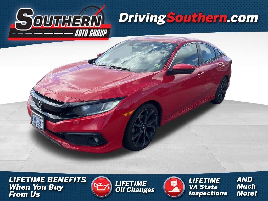 2019 Honda Civic Sport — Sedan — 72,214 mi — Virginia Beach, VA