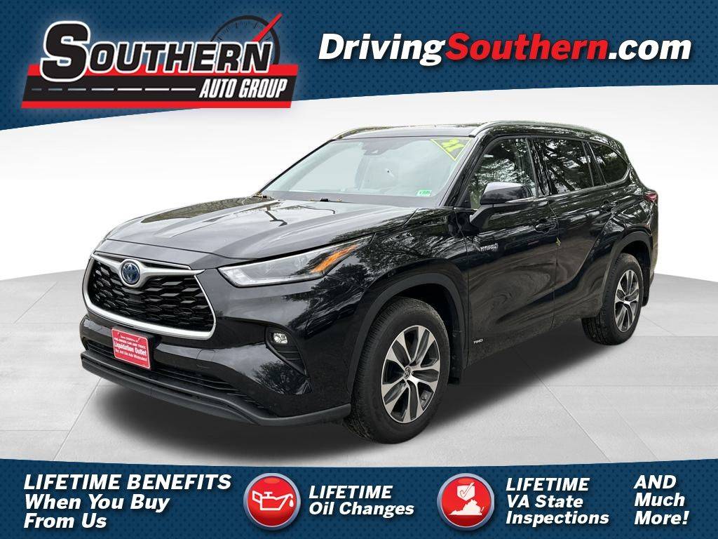 2021 Toyota Highlander Hybrid XLE — SUV — 78,493 mi — Virginia Beach, VA