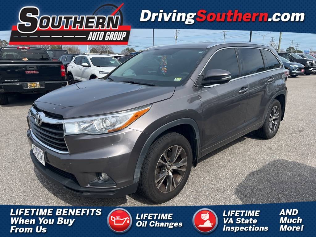 2016 Toyota Highlander XLE — SUV — 129,010 mi — Virginia Beach, VA