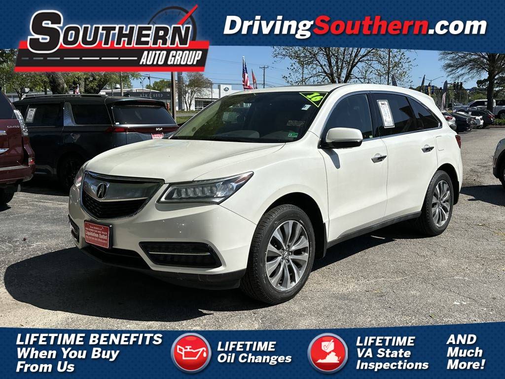 2016 Acura MDX Standard — SUV — 89,787 mi — Virginia Beach, VA