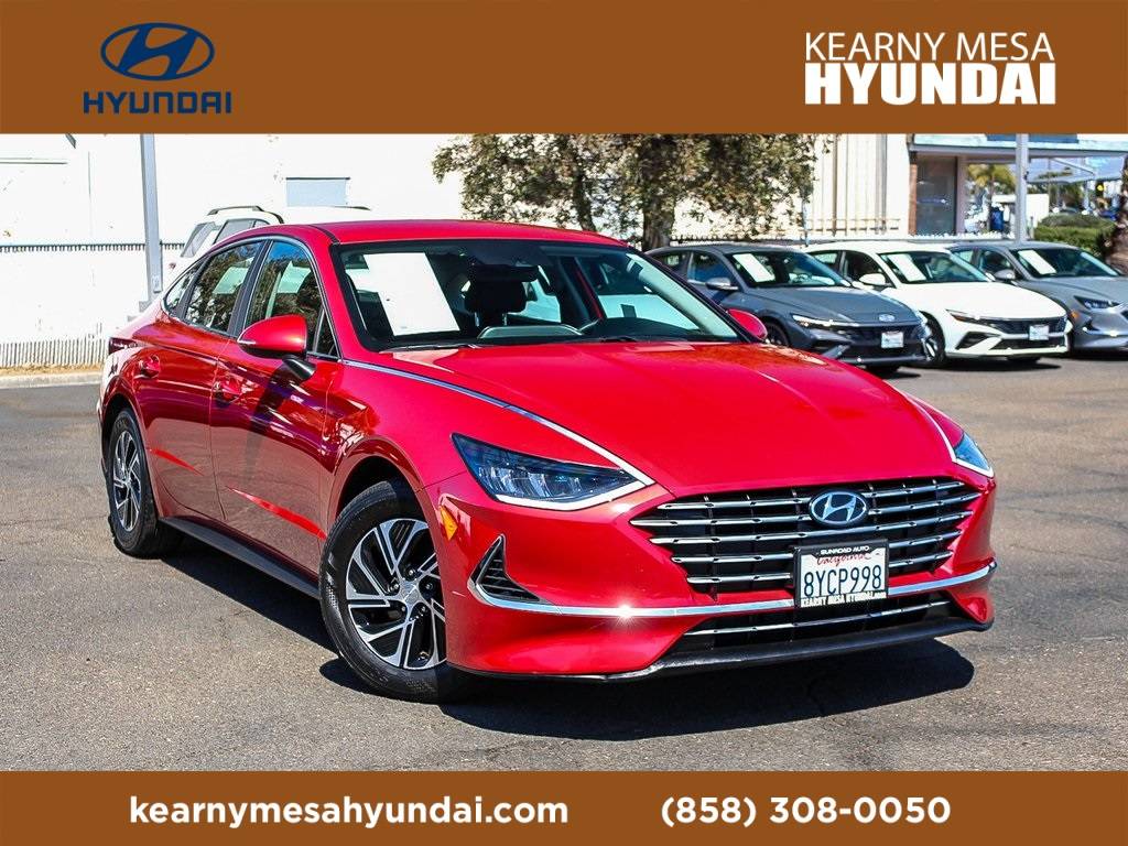 2022 Hyundai Sonata Hybrid Blue — Sedan — 32,945 mi — San Diego, CA