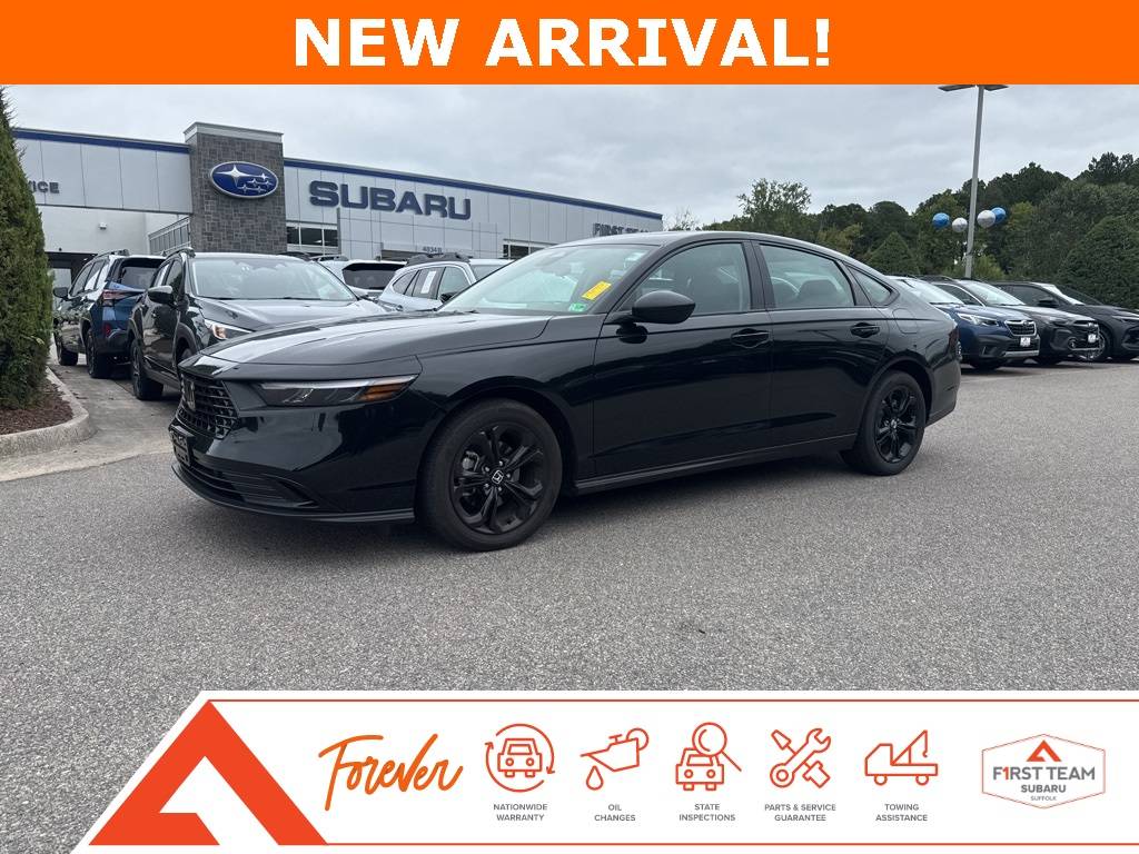 2025 Honda Accord SE — Sedan — 2,676 mi — Suffolk, VA