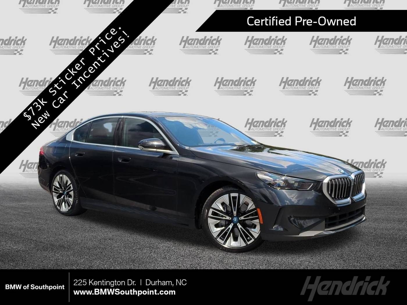2024 BMW i5 eDrive40 — Sedan — 5,244 mi — Durham, NC