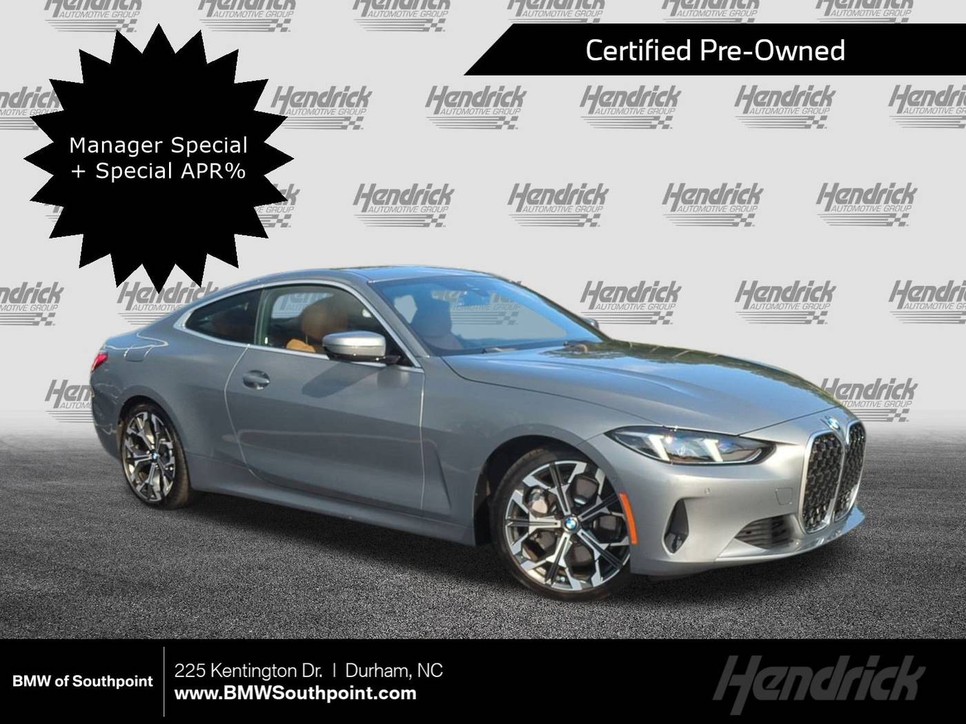 2025 BMW 4 Series 430i — Coupe — 6,453 mi — Durham, NC
