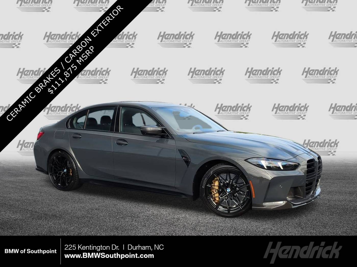 2025 BMW M3 Competition — Sedan — 2,168 mi — Durham, NC