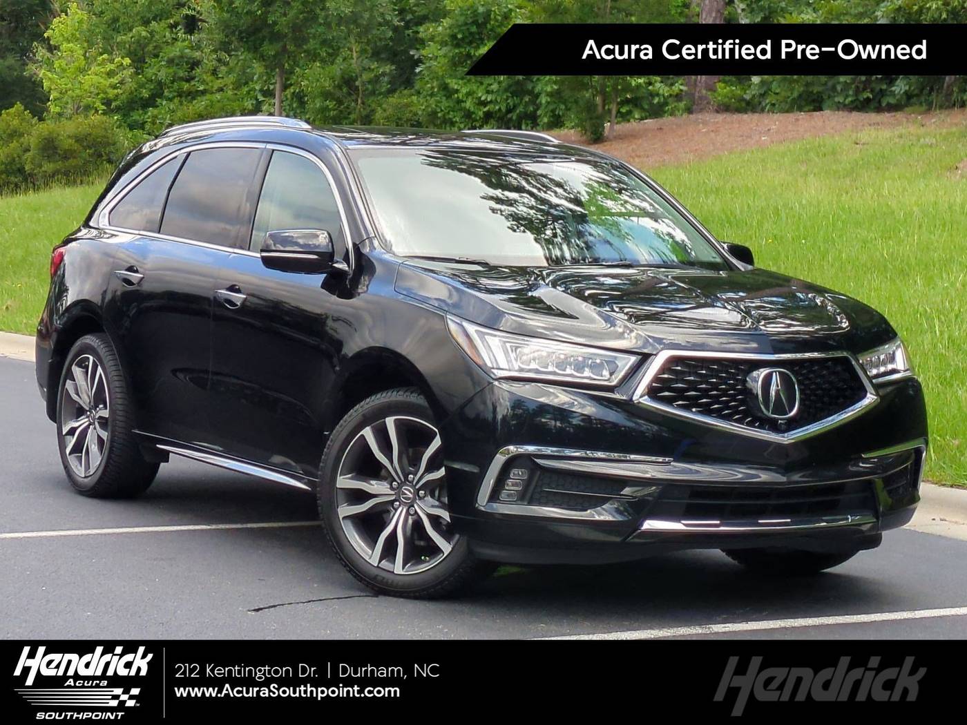 2020 Acura MDX Advance with Entertainment Package — SUV — 65,876 mi — Durham, NC