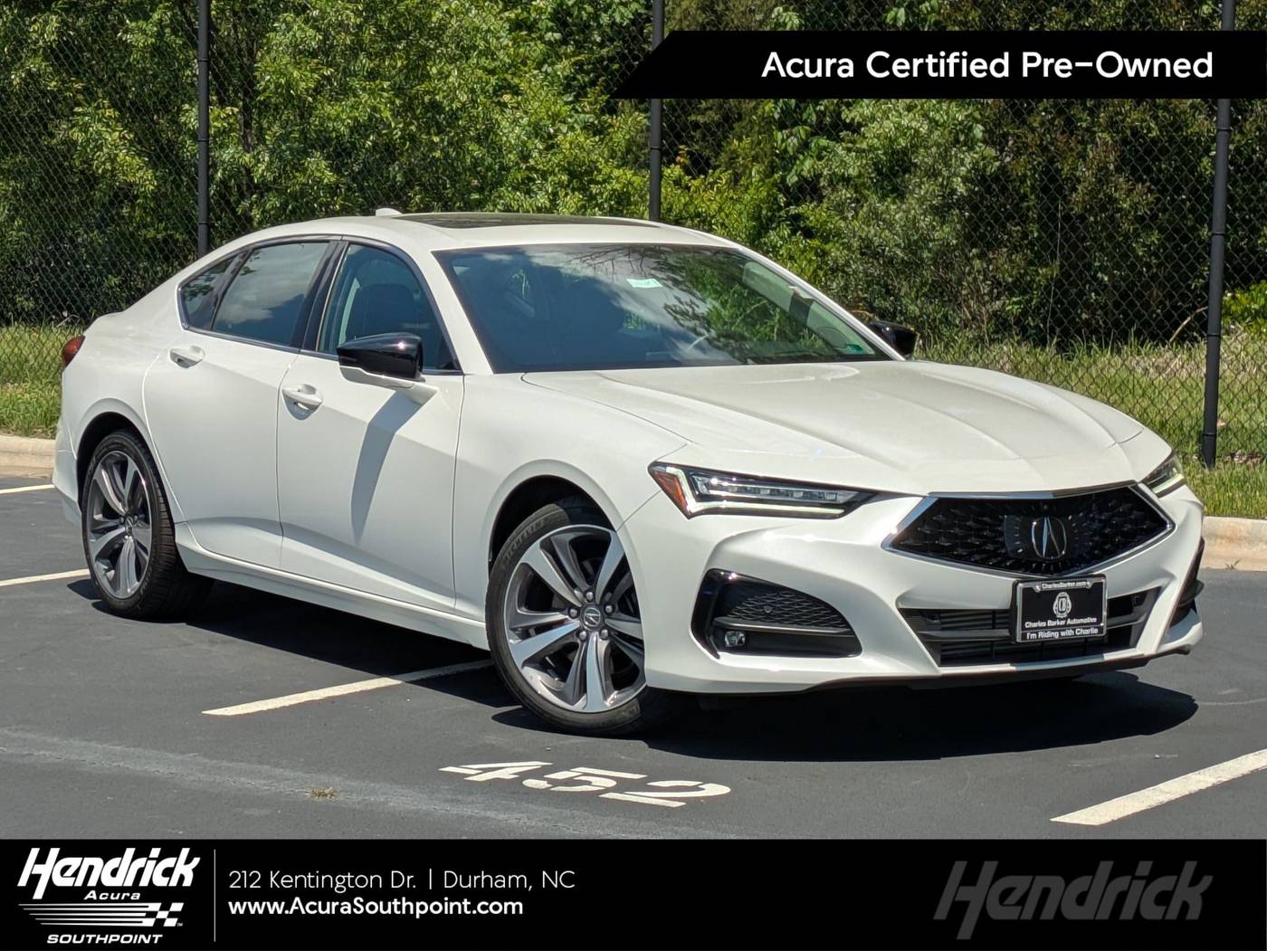 2022 Acura TLX Advance Package — Sedan — 10,435 mi — Durham, NC