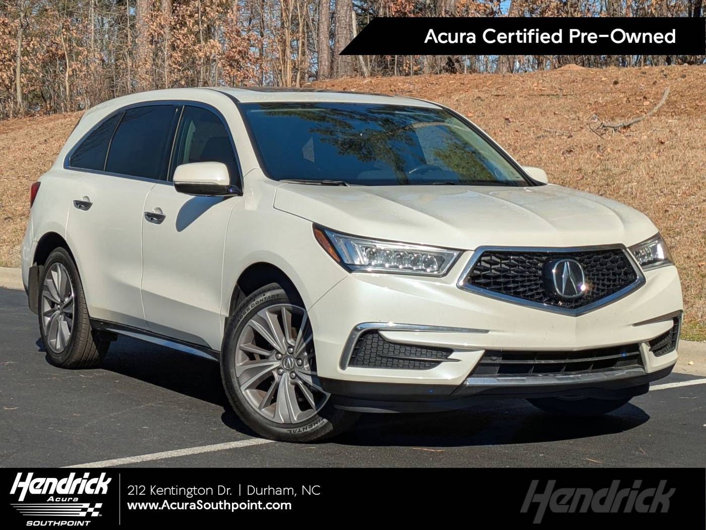 2018 Acura MDX Technology Package — SUV — 66,717 mi — Durham, NC