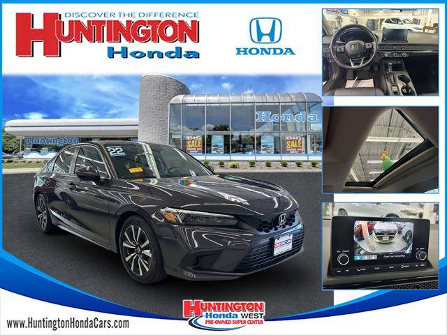 2022 Honda Civic EX-L — Hatchback — 25,041 mi — Huntington, NY