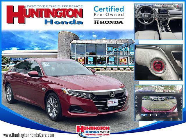 2022 Honda Accord LX — Sedan — 13,003 mi — Huntington, NY