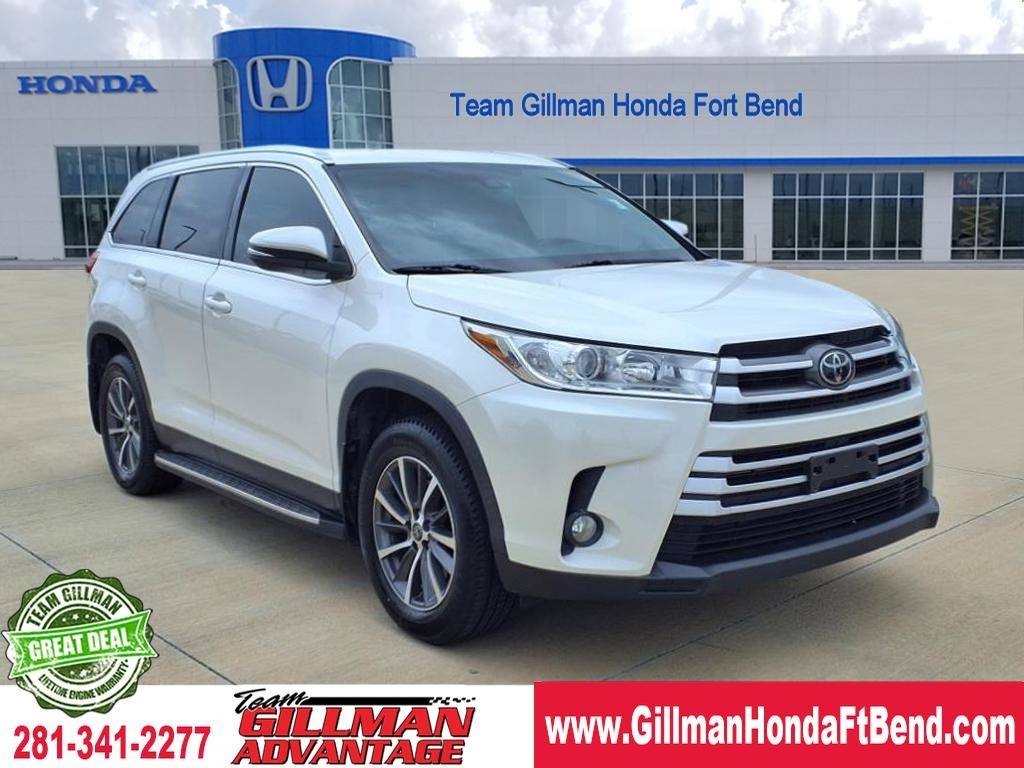 2019 Toyota Highlander XLE — SUV — 68,360 mi — Rosenberg, TX