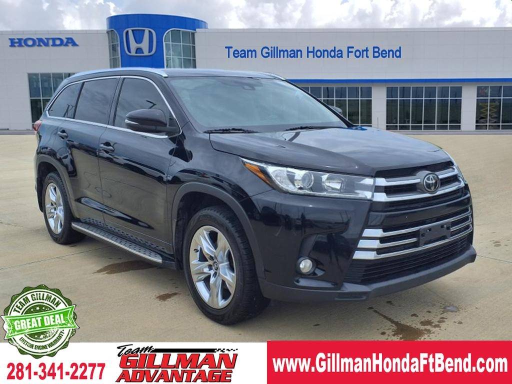 2018 Toyota Highlander Limited — SUV — 78,605 mi — Rosenberg, TX