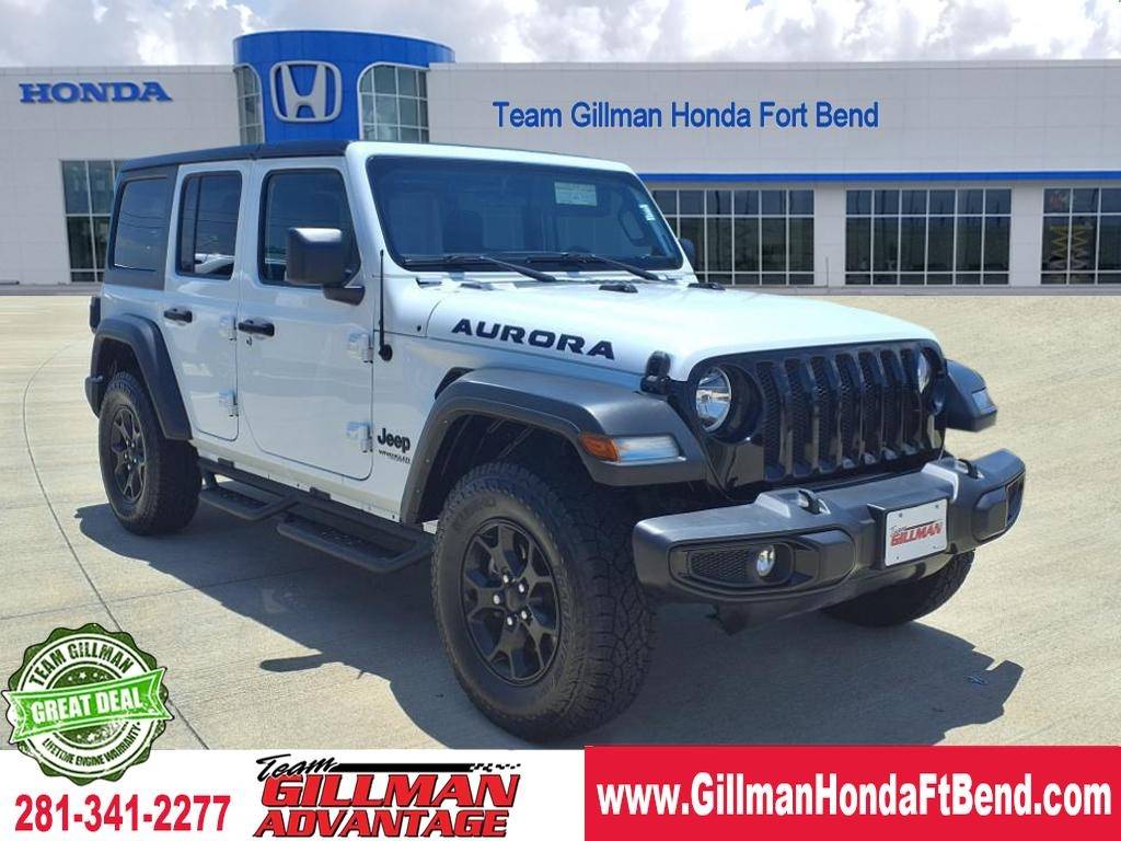 2021 Jeep Wrangler Willys Sport — SUV — 33,514 mi — Rosenberg, TX