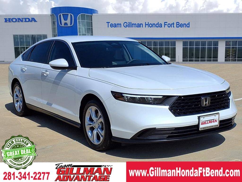 2025 Honda Accord LX — Sedan — 1,671 mi — Rosenberg, TX