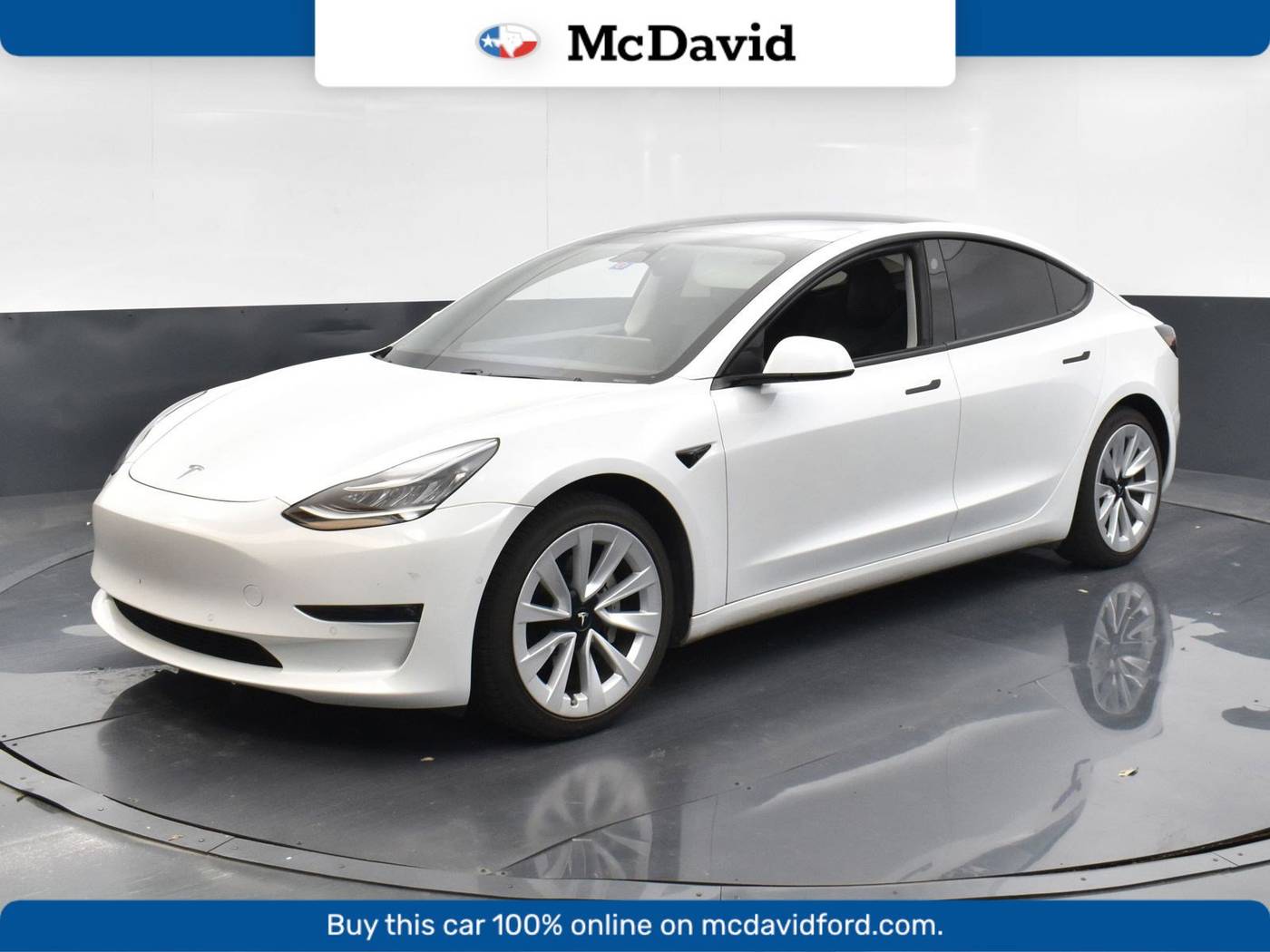2021 Tesla Model 3 Long Range — Sedan — 39,289 mi — Ft. Worth, TX