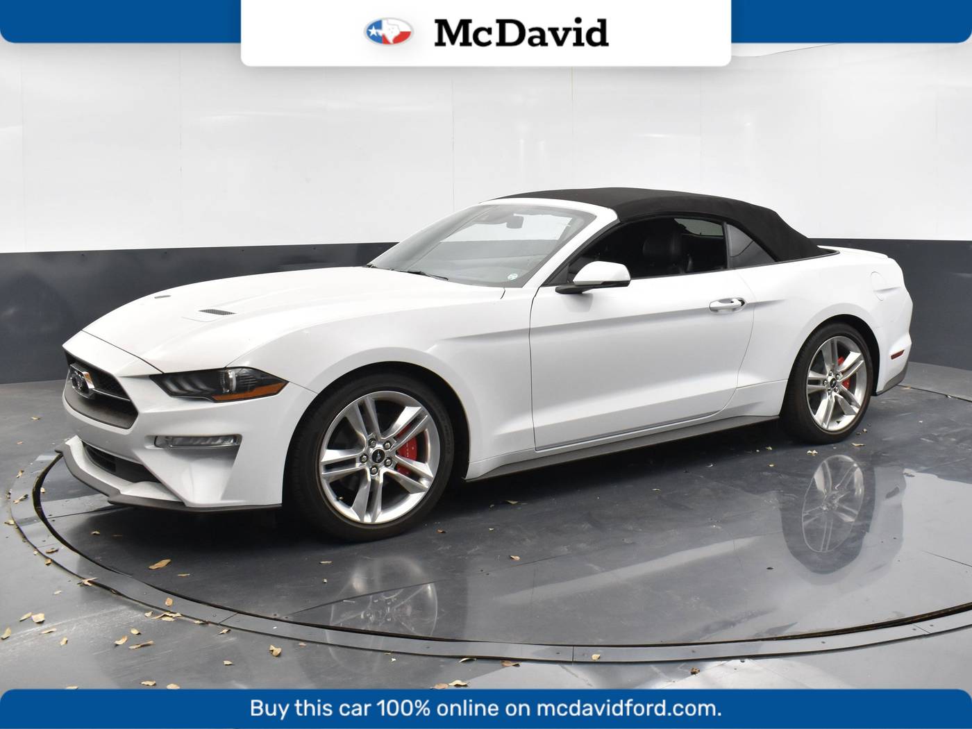 2020 Ford Mustang EcoBoost Premium — Convertible — 11,767 mi — Ft. Worth, TX