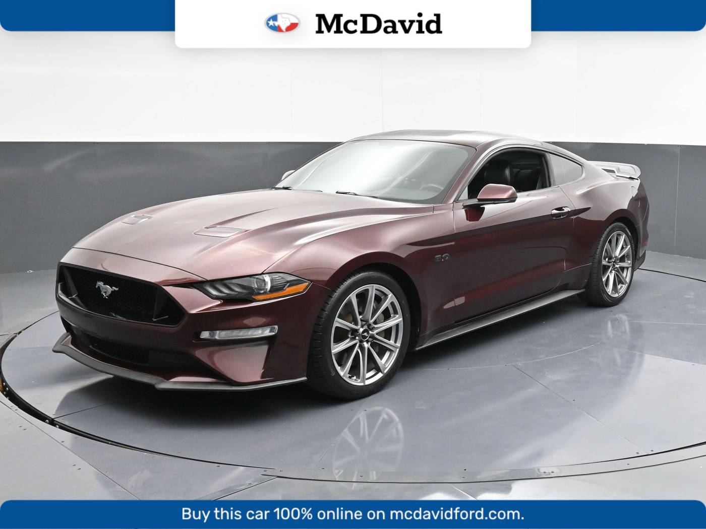 2018 Ford Mustang GT Premium — Coupe — 96,223 mi — Ft. Worth, TX