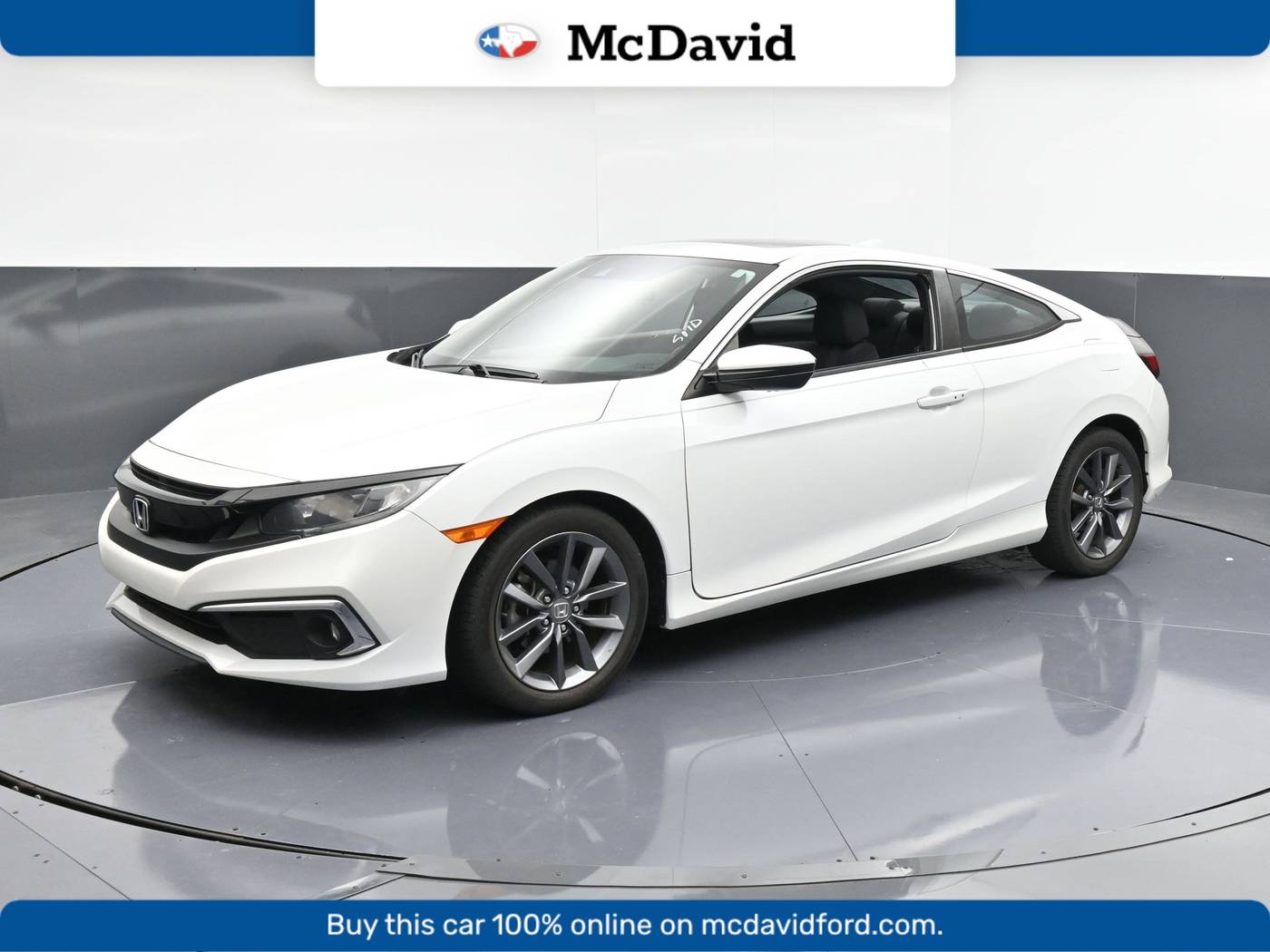 2020 Honda Civic EX — Coupe — 26,421 mi — Ft. Worth, TX