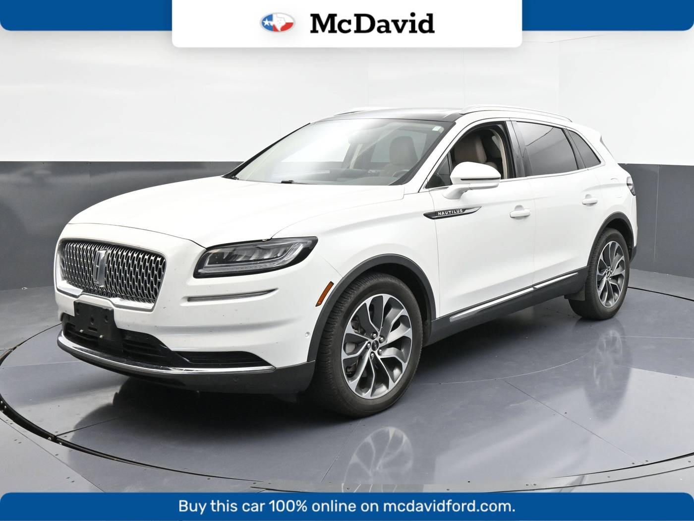 2021 Lincoln Nautilus Reserve — SUV — 101,021 mi — Ft. Worth, TX